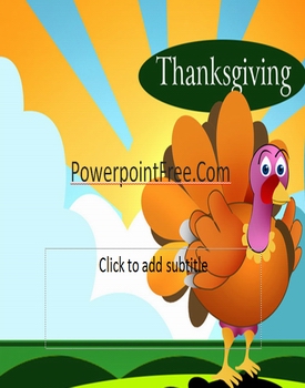free powerpoint thanksgiving day
